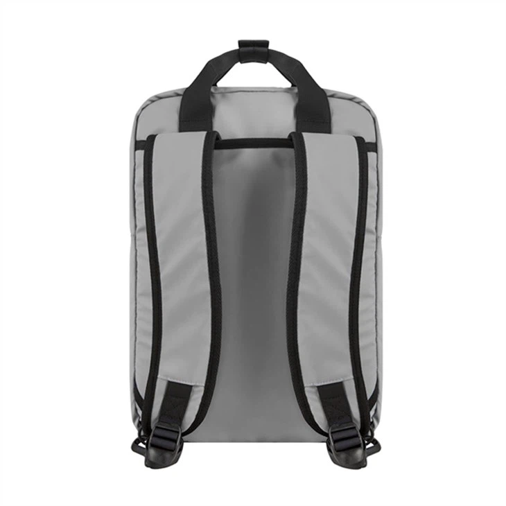 most durable laptop backpack-grey back